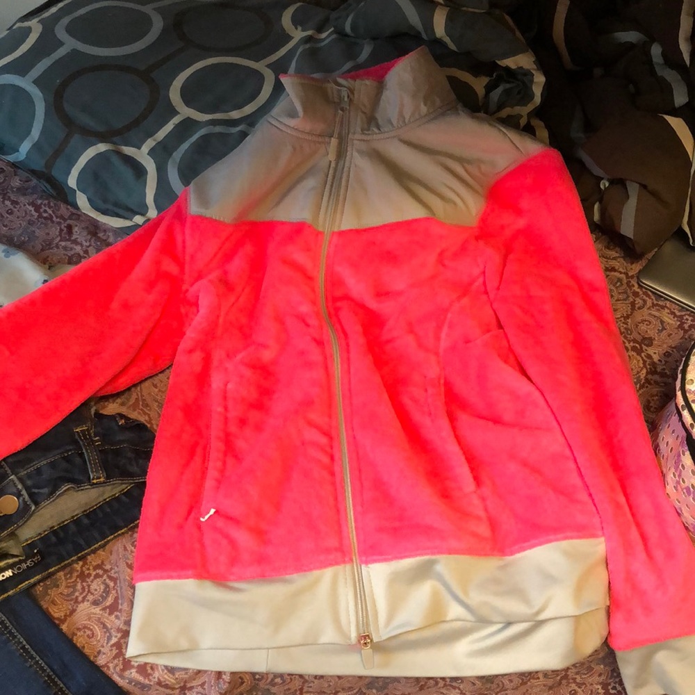 hot pink jacket